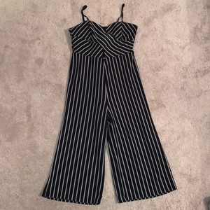 Cropped Jumpsuit/Romper Size Large